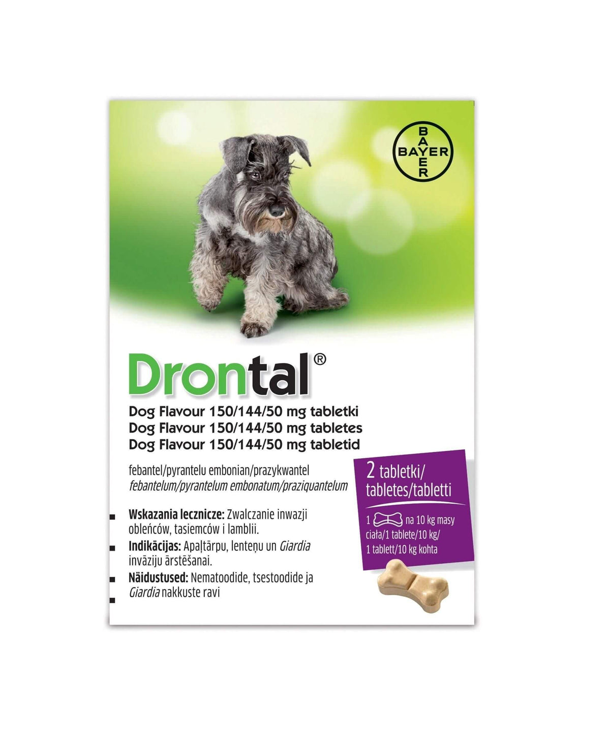 DRONTAL UK - 2 tabletki odrobaczające dla psów / POLSKA APTEKA W UK / POLSKI WETERYNARZ UK