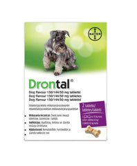 DRONTAL UK - 2 tabletki odrobaczające dla psów / POLSKA APTEKA W UK / POLSKI WETERYNARZ UK