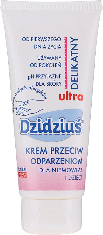 Dzidziuś -Hipoalergiczny krem przeciw odparzeniom pieluszkowym / POLSKA APTEKA W UK