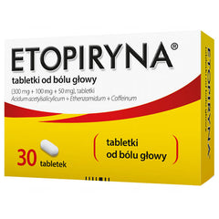 ETOPIRYNA UK  - 30 tabletek / POLSKA APTEKA W UK