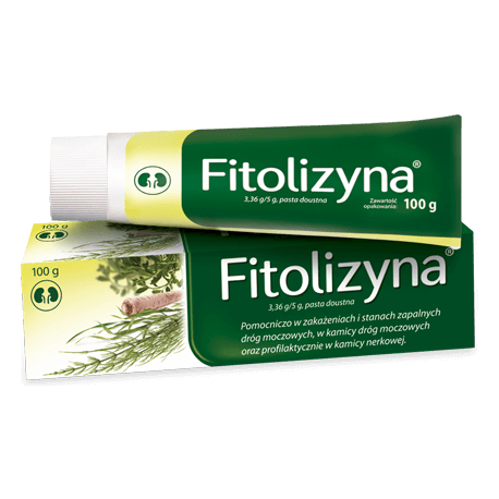 Fitolizyna, pasta, zawiesina doustna, 100 g, odziałaniu moczopędnym / przeciwzapalnym, UK apteka , UK sklep