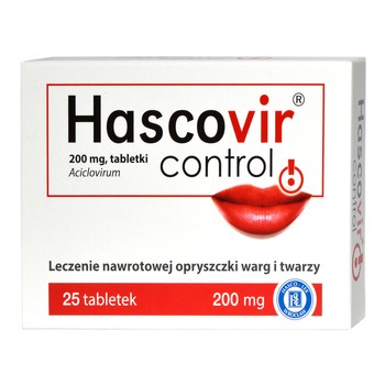 HASCOVIR CONTROL UK - OPRYSZCZKA  / POLSKA APTEKA W UK