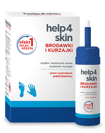 Help4skin UK Brodawki i Kurzajki, preparat do usuwania brodawek i kurzajek, 50ml, UK apteka , UK sklep online