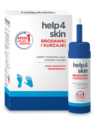 Help4skin UK Brodawki i Kurzajki, preparat do usuwania brodawek i kurzajek, 50ml, UK apteka , UK sklep online