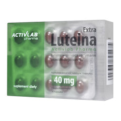 LUTEINA UK EXTRA 40mg,-  30 KAPSUŁEK / POLSKIE LEKI W UK / APTEKA