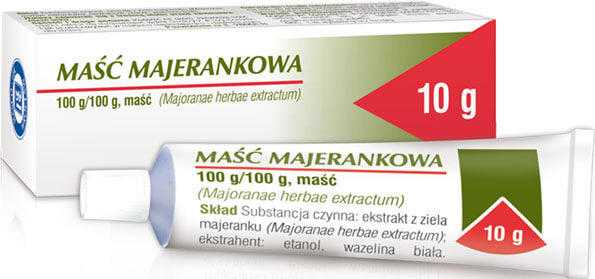 Maść Majerankowa UK - 10g maść na katar, UK apteka , UK sklep