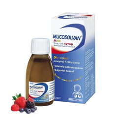 Mucosolvan mini UK - Syrop na kaszel dla dzieci. Polska apteka w UK