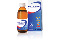 Mucosolvan UK 200ml - POLSKA APTEKA W UK, Syrop na kaszel / przeziębenie, ułatwiający odkrztuszanie