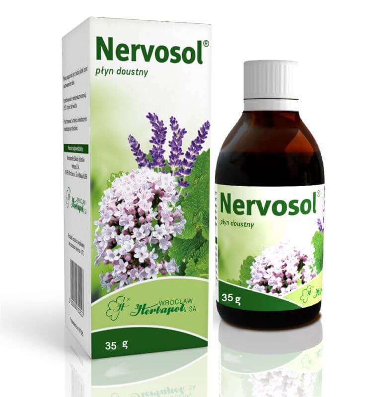 Nervosol UK apteka 35g - Płyn doustny, stany napięcia, niepokój, uspokojenie, UK apteka , UK sklep online