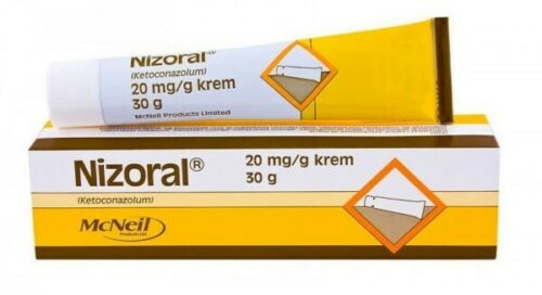 Nizoral UK cream dandruff krem 20mg/g 30ml - Łupież , grzybica skóry,UK apteka , UK sklep online