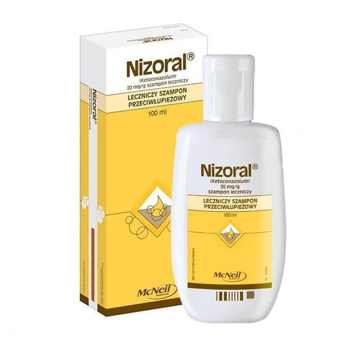 Nizoral UK shampoo dandruff 20mg/g, szampon przeciwłupieżowy, 100ml, UK apteka , UK sklep online