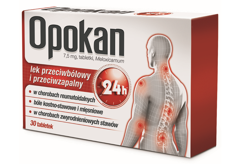 OPOKAN 7,5mg / 30 tab - Bóle stawowe, kostne, reumatyzm, Apteka w UK , darmowa wysyłka