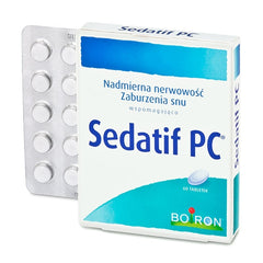 Sedatif PC , Boiron -Stany lękowe, zaburzenia snu ,60 tab (Homeopatyczne) UK apteka