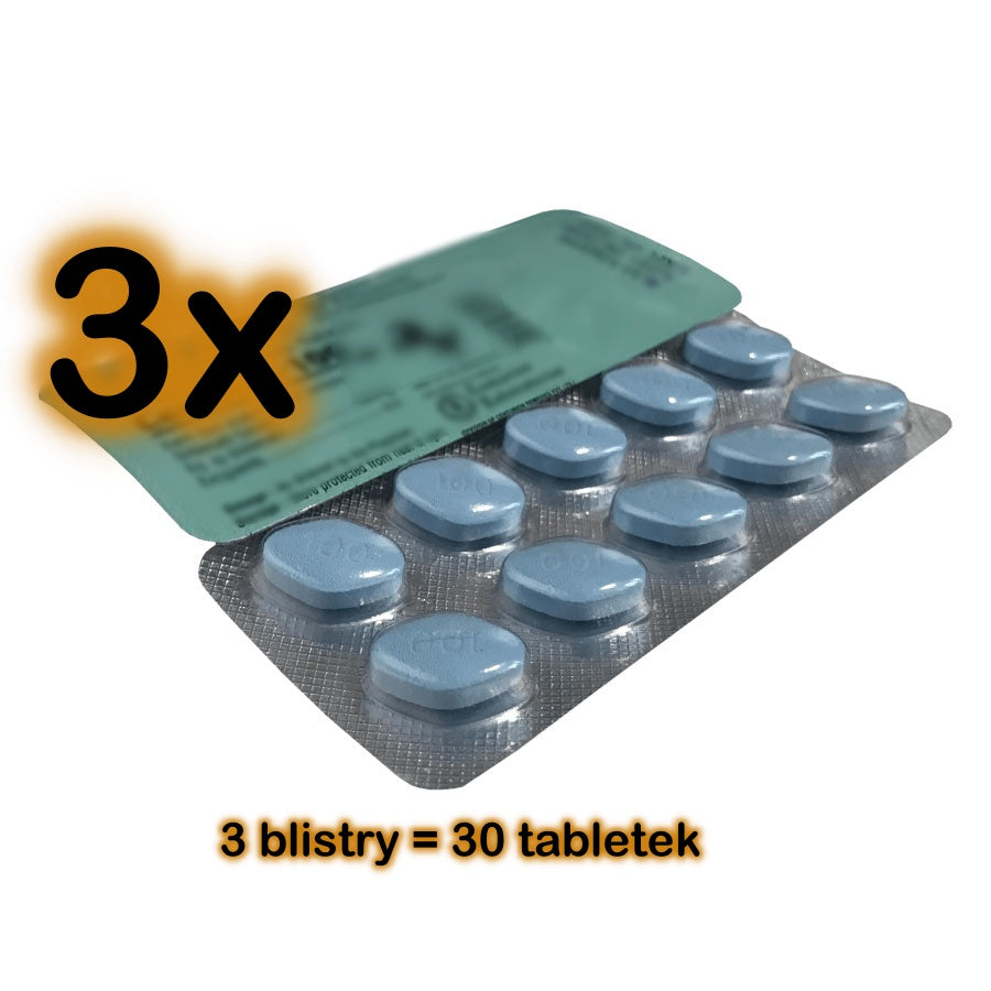 silda 100mg - 3 blistry UK, tabletki na erekcje