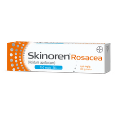 SKINOREN ROSACEA 15%  UK - ŻEL 30 G - POLSKA APTEKA W UK , SZYBKA WYSYŁKA