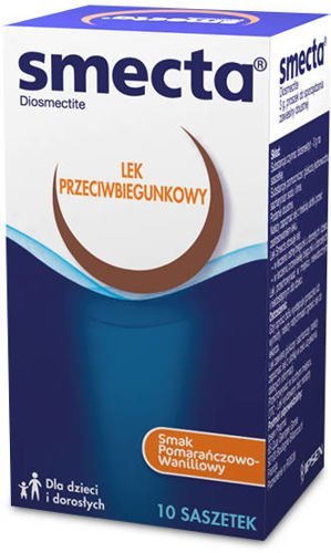 smecta, lek przeciwbiegunkowy, szybkie działanie, Apteka Polska UK