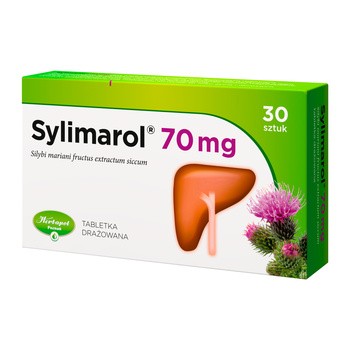 Sylimarol 70mg - 30 tabletek -Na wątrobę / POLSKA APTEKA W UK