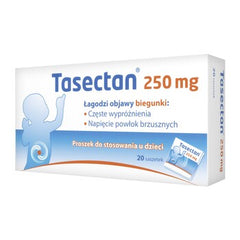 TASECTAN Kids 250mg x 20 saszetek - biegunka ,ból brzucha u dzieci. POLSKIE LEKI W UK / SZYBKA DOSTAWA