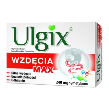 ULGIX MAX WZDĘCIA , 30 TABLETEK , POLSKA APTEKA W UK , SZYBKA DOSTAWA