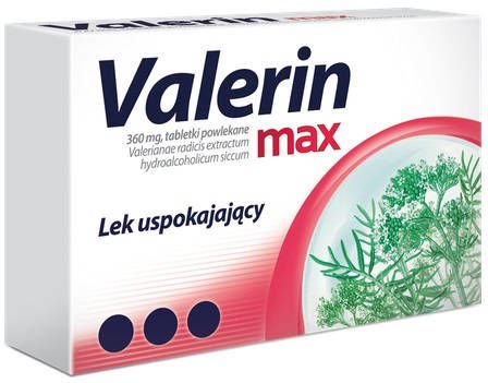 VALERIN MAX UK - tabletki uspokajające. POLSKA APTEKA W UK