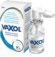 Vaxol - spray do woskowiny usznej , UK apteka