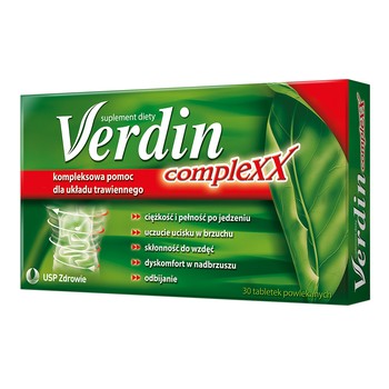 VERDIN COMPLEX UK - TRAWIENIE 30 TABLETEK / POLSKA APTEKA W UK