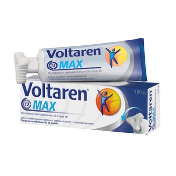 VOLTAREN MAX - ŻEL 100g PRZECIWBÓLOWY / POLSKA APTEKA W UK