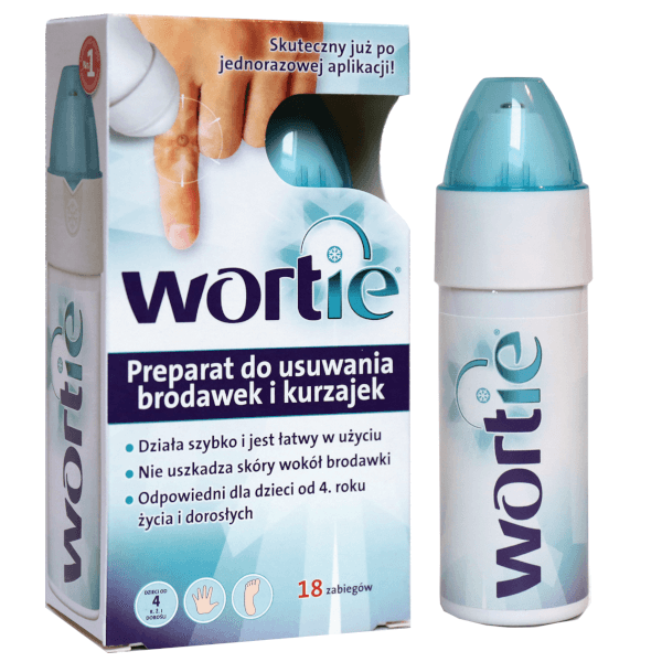 Wortie, preparat do usuwania brodawek i kurzajek, 50ml, UK apteka , UK shop online