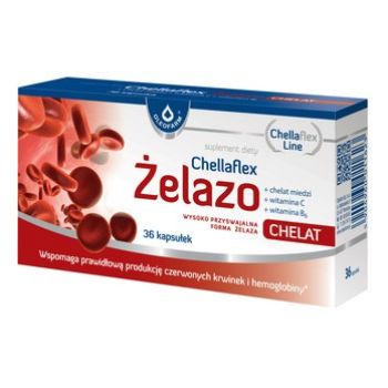 Żelazo + Witaminy C / b6 / b12 - 36 tabletek, UK apteka , Uk online sklep